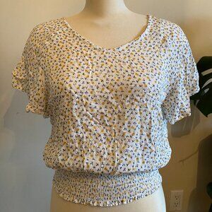 Women's floral blouse
